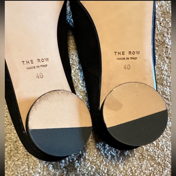 THE ROW | Soft Suede Loafers in Black | Made in Italy | EU Size 40 US Size 9-9.5 - Picture 5 of 7